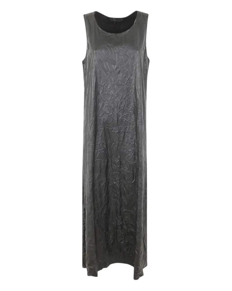 Maria Calderara creased dress - Grau Grau