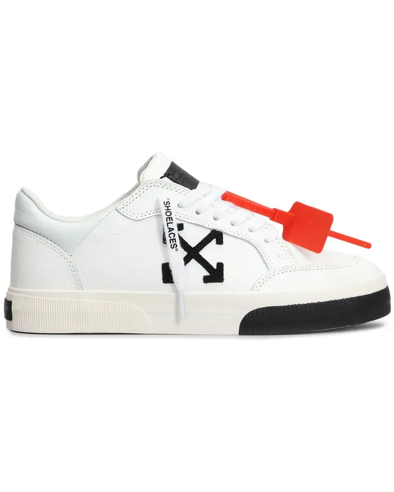 OFF-WHITE Vulcanized Sneakers - 110 WHITE - BLACK 110