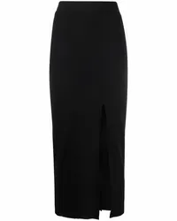 THOM KROM High-Waist-Rock Schwarz