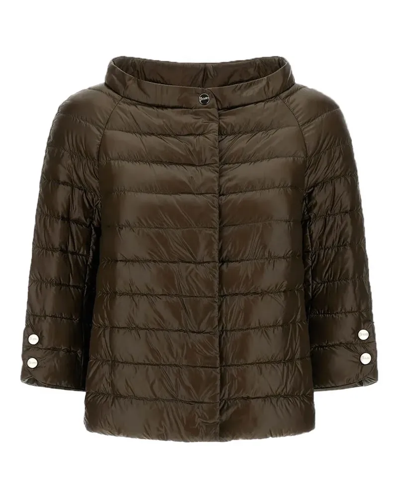 Herno Elsa cape - Braun Braun