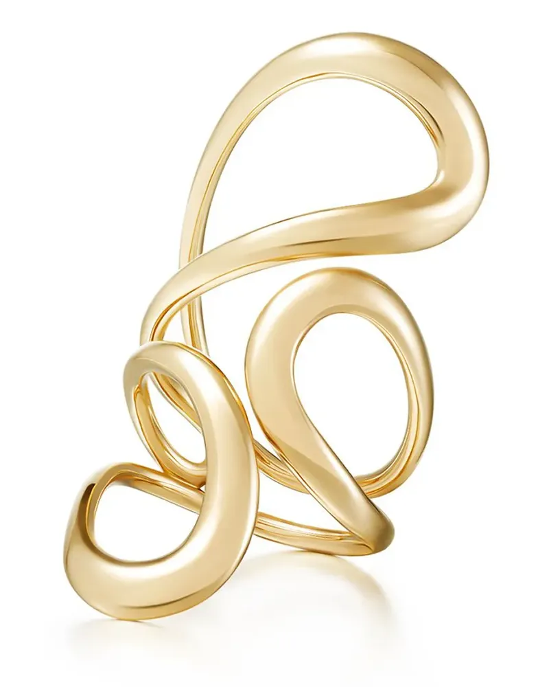Melissa Kaye 18kt 'Aria' Gelbgoldring Gold