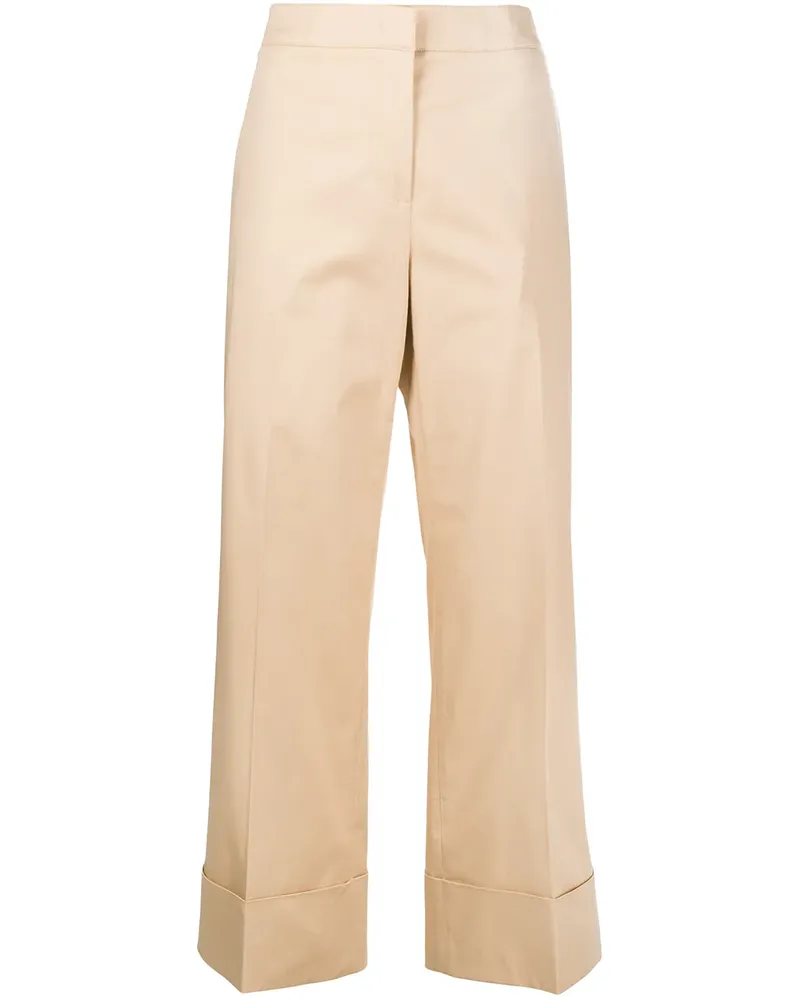 Moschino Hose mit weitem Bein - Nude Nude
