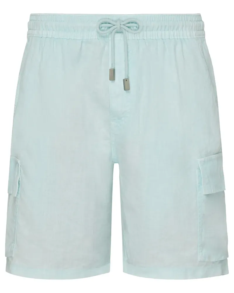 Vilebrequin Badeshorts mit aufgesetzter Tasche - Blau Blau