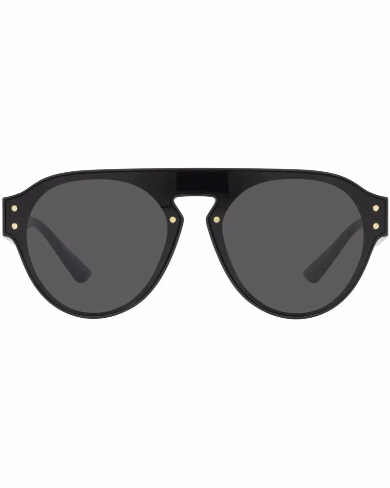 Versace Greca Pilotenbrille - Grau Grau