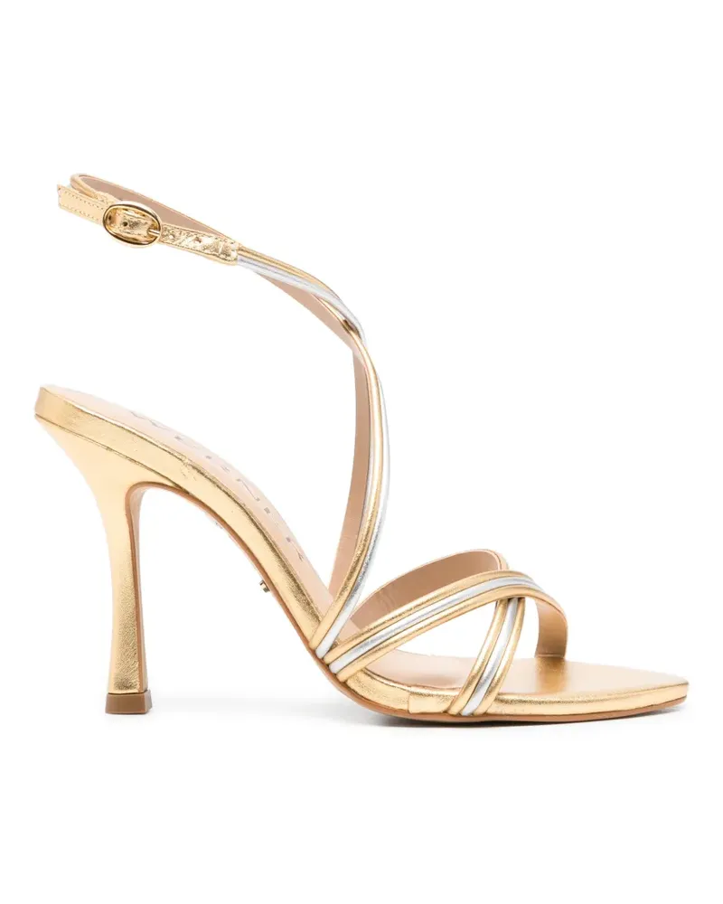Werner strappy heeled sandals - Gold Gold