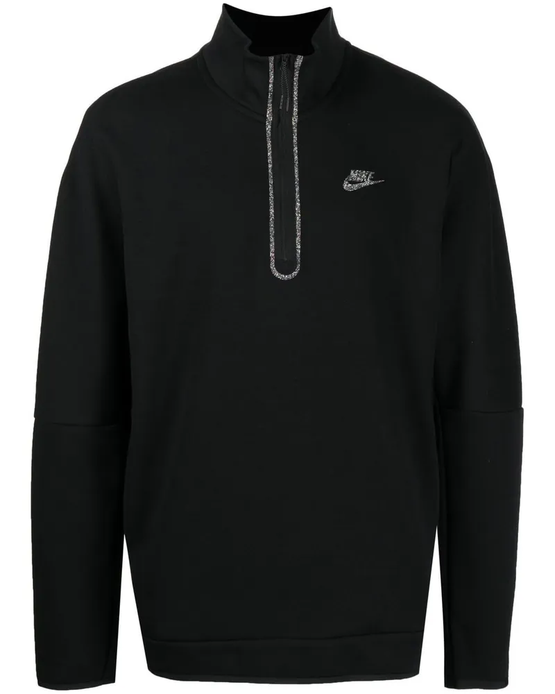 Nike NSW Tech Fleece Sweatshirt Schwarz