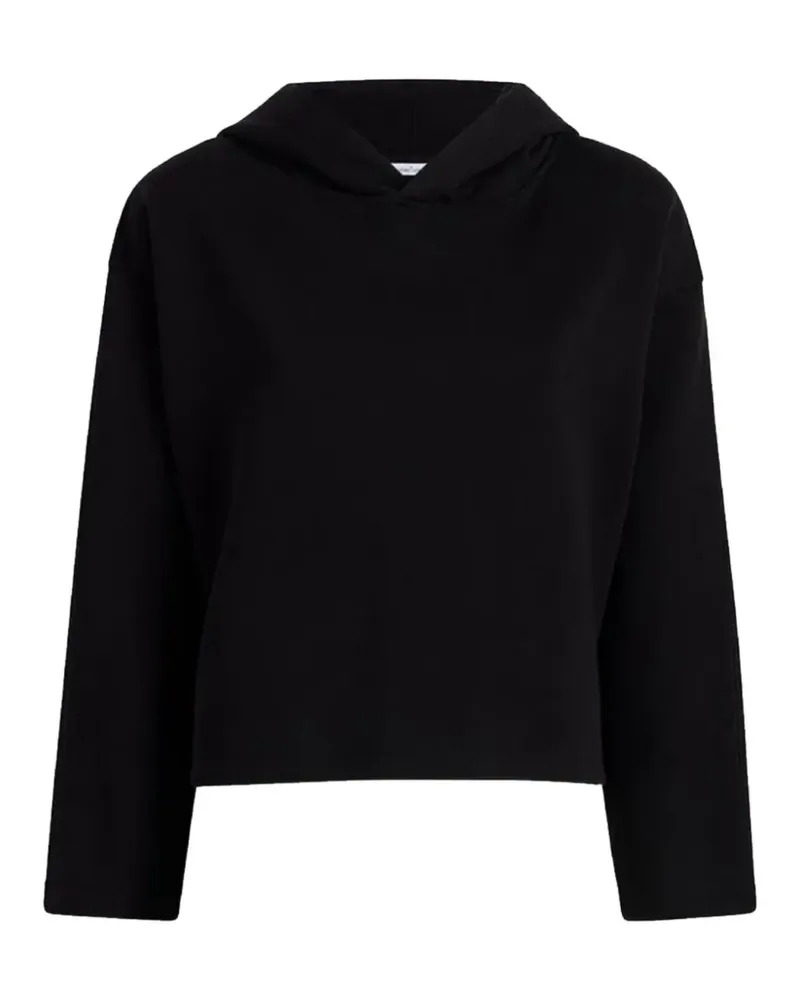 Another Tomorrow cropped hoodie - Schwarz Schwarz
