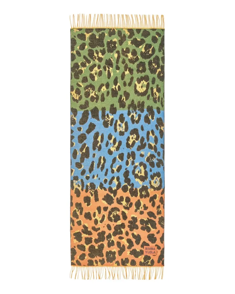 BIMBA Y LOLA Schal mit Leoparden-Print - Orange Orange