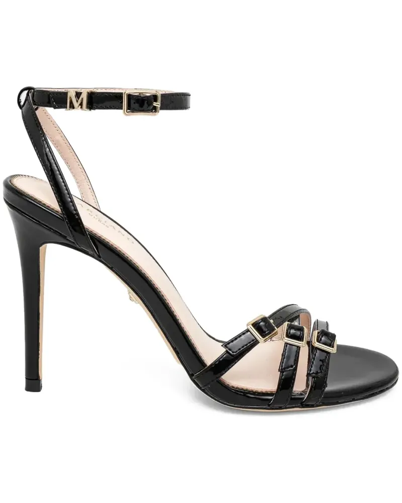 Guess Sandalen aus Lackleder - Schwarz Schwarz