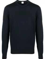 Pal Zileri Pullover mit rundem Ausschnitt Blau