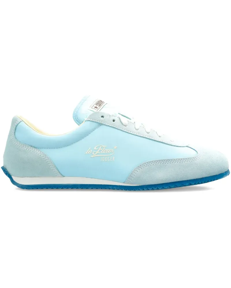 Converse suede-panelled trainers - Blau Blau
