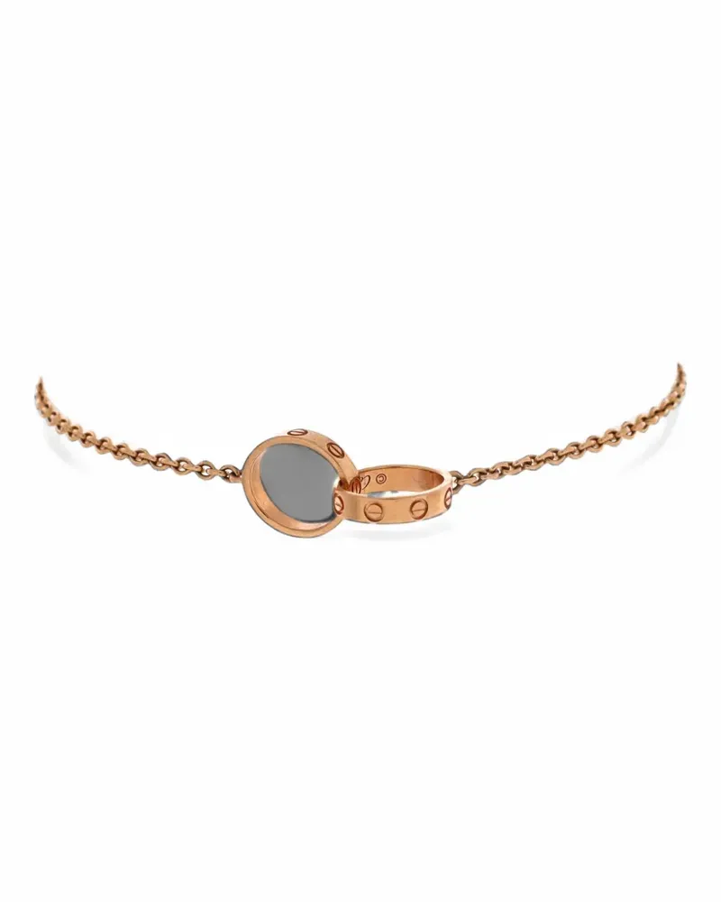 Cartier Love Interlocking 18K Rose Gold bracelet - Rosa Rosa