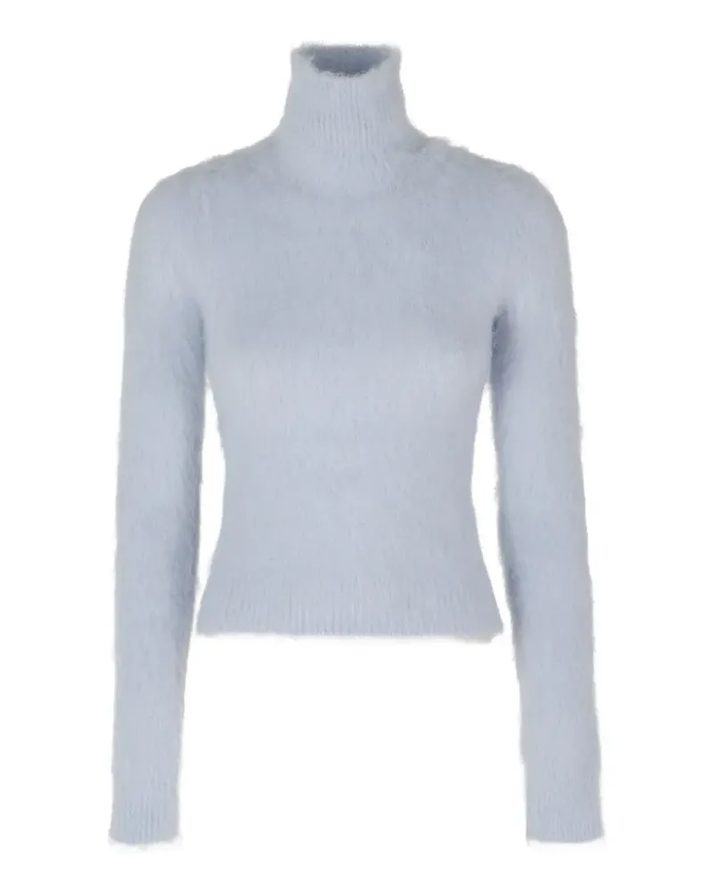 Dondup roll-neck fuzzy-knit sweater - Blau Blau