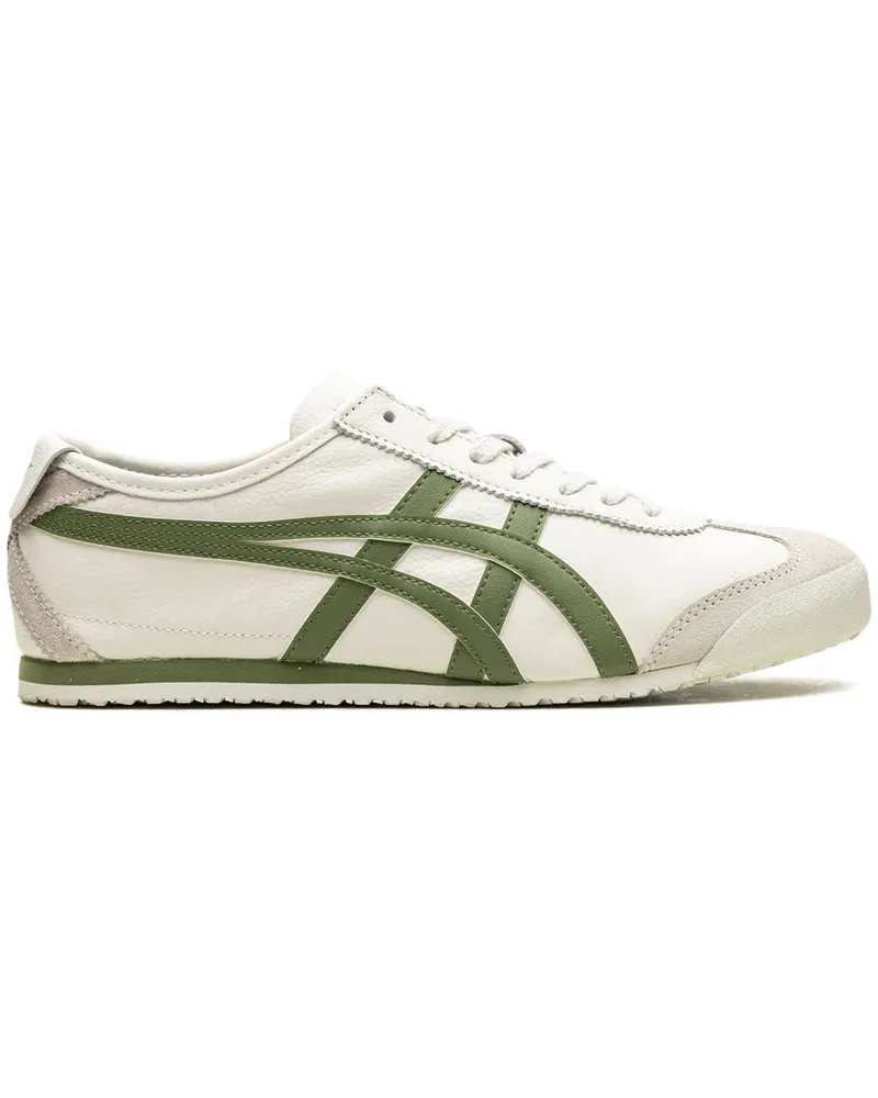Onitsuka Tiger Mexico 66 Cream Green Sneakers - Nude Nude