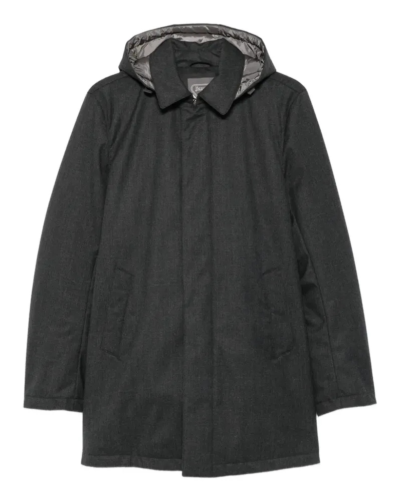 Herno hooded padded coat - Grau Grau