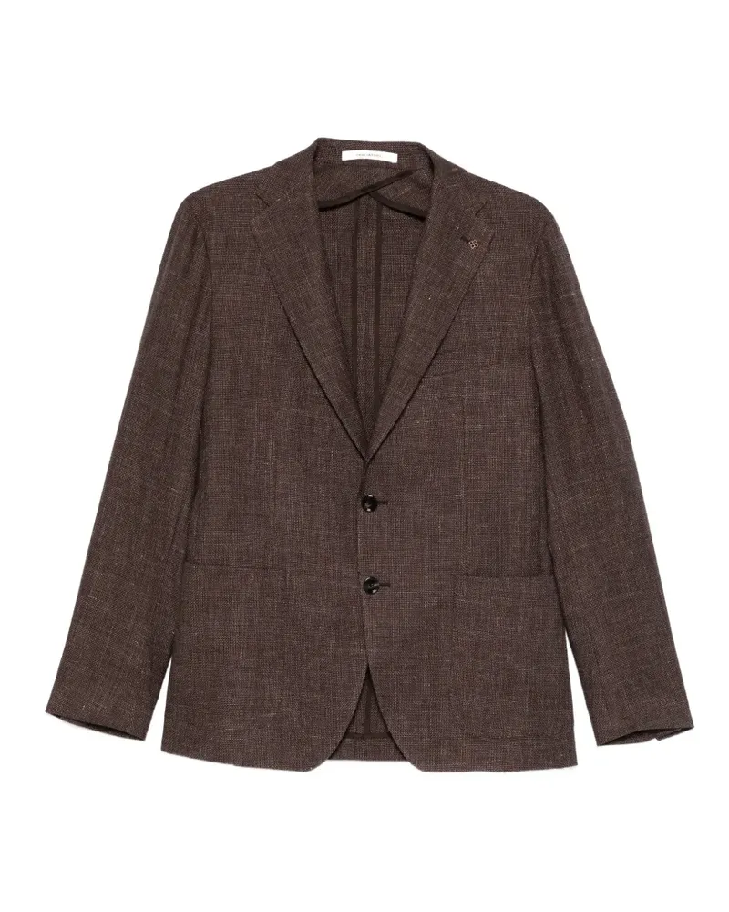 Tagliatore Einreihiges Sakko - Braun Braun