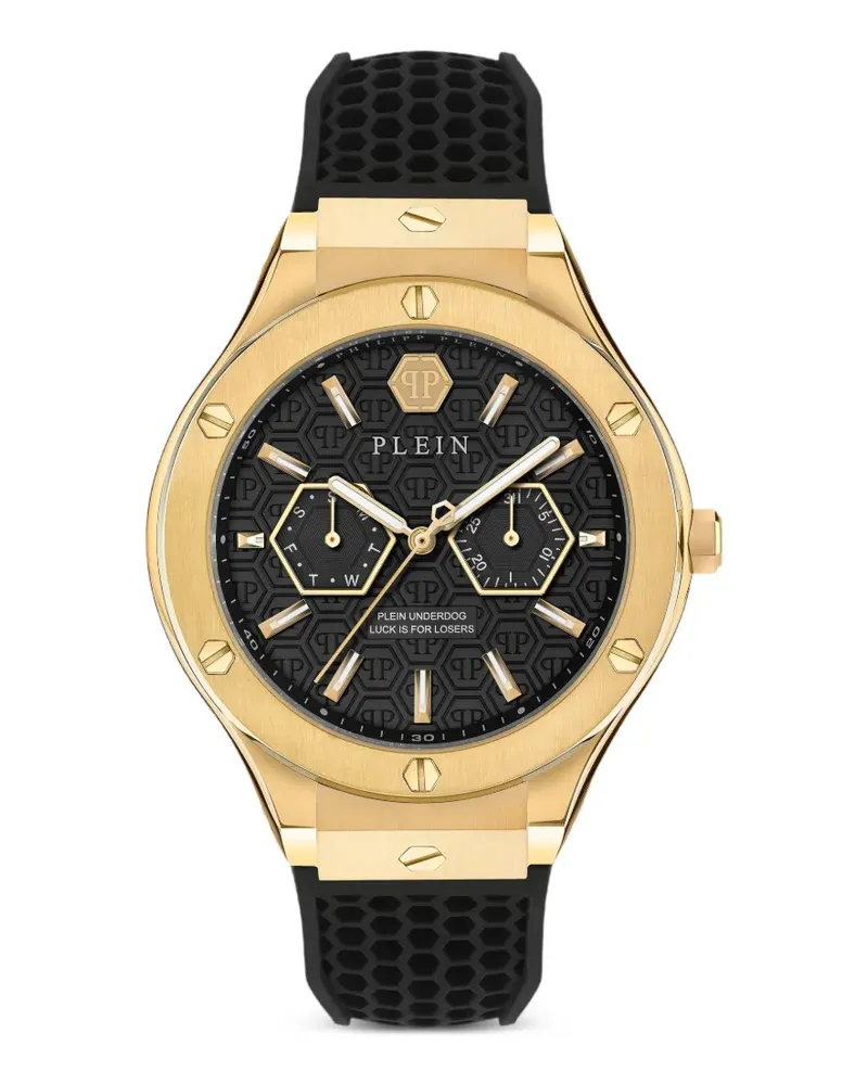 Philipp Plein Underdog Armbanduhr 44mm - Schwarz Schwarz