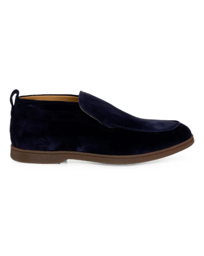 Henderson suede loafers - Blau Blau