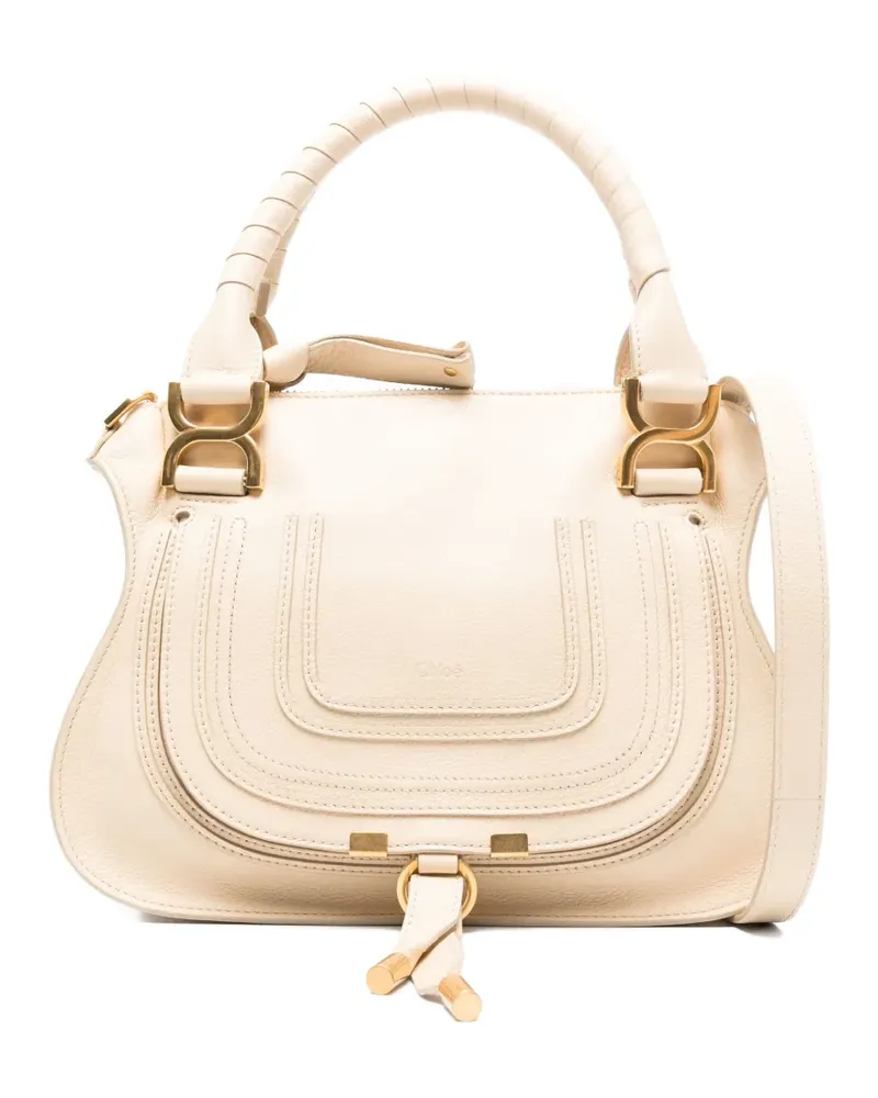 Chloé Kleine Marcie Tasche mit Henkel - Nude Nude