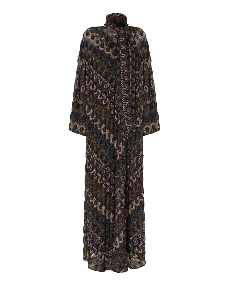 Missoni long sleeve dress - Braun Braun