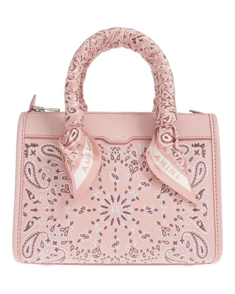 Amiri paisley scarf tote bag - Rosa Rosa