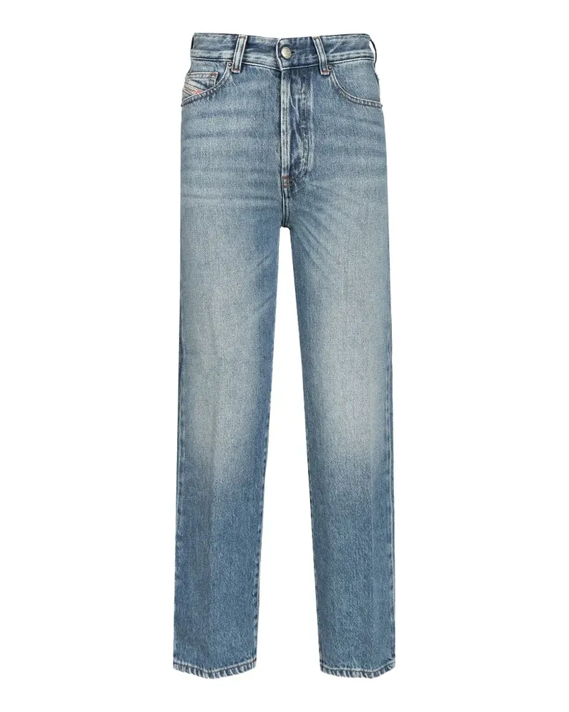 Diesel regular jeans high-waist 1981 D-Went - Blau Blau