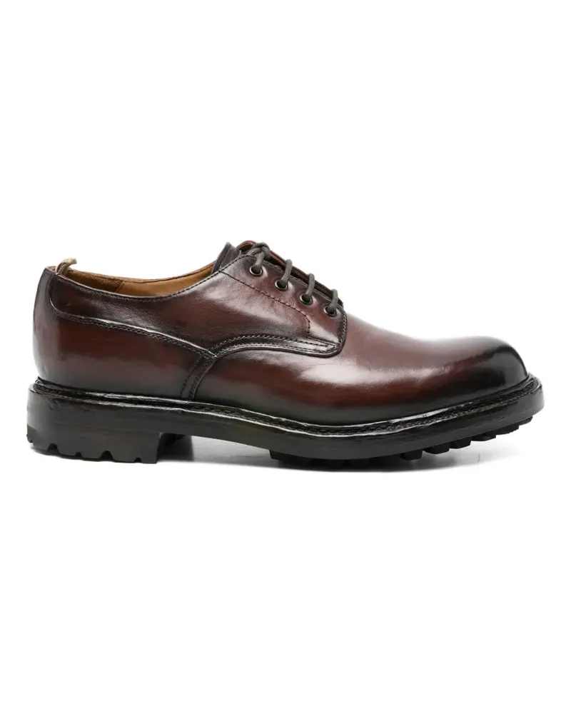 Officine Creative Italia Bristol lace-up derby shoes - Braun Braun