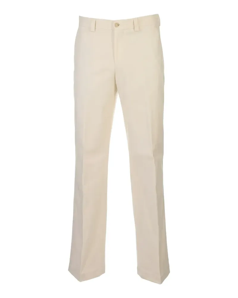 HUGO BOSS straight-leg trousers - Nude Nude