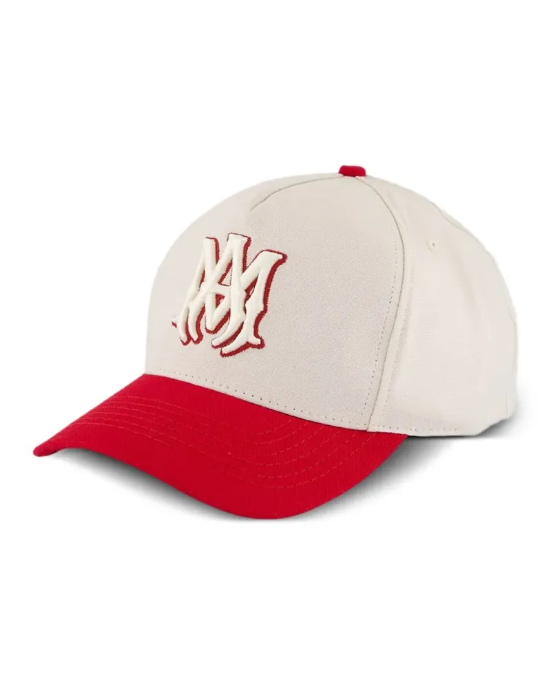 Amiri Outline two-tone cap - Nude Nude