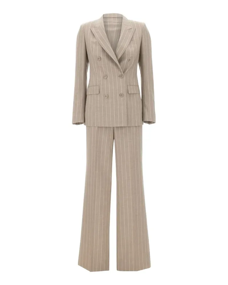 Tagliatore Doppelreihiger Anzug mit Nadelstreifen - Nude Nude