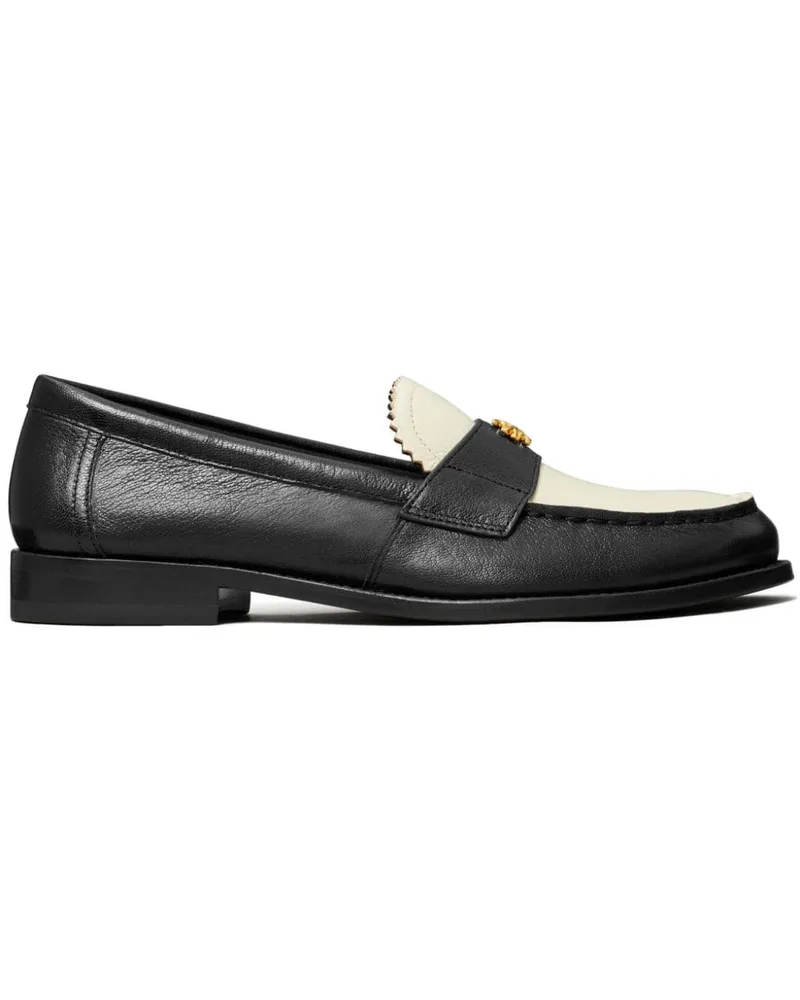 Tory Burch Classic Loafer aus Leder - Schwarz Schwarz