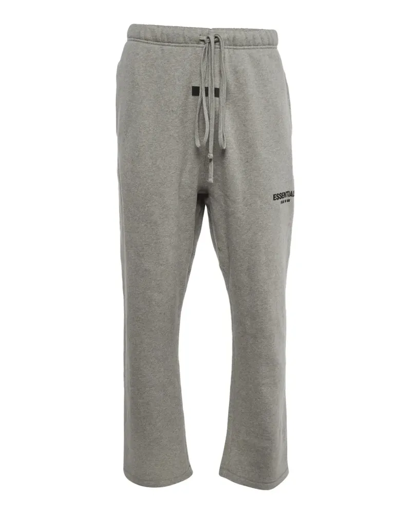 Fear of God Essentials logo-appliqué track pants - Grau Grau
