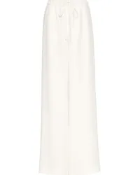 Valentino Garavani Cady Couture Hose Weiß