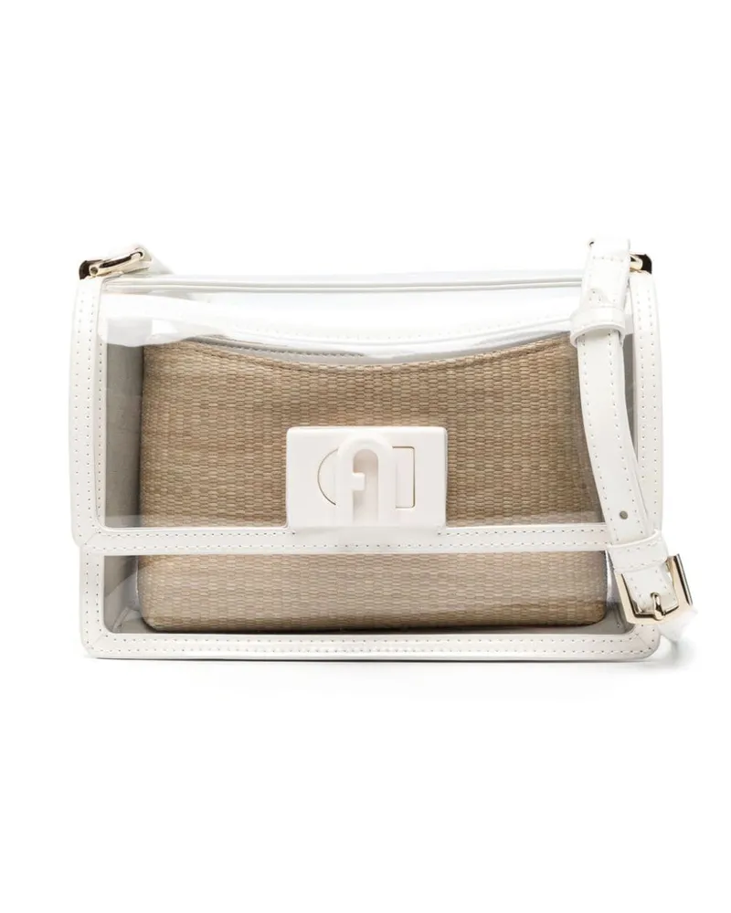 Furla Mini  1927 Schultertasche - Weiß Weiß
