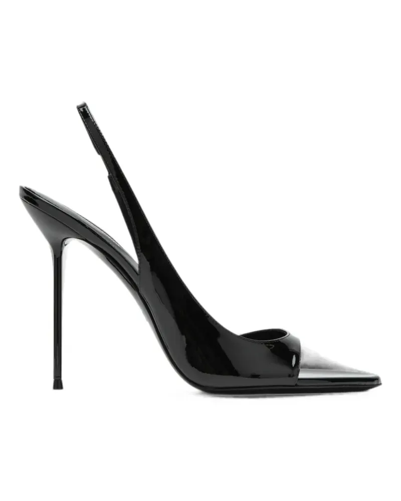 Paris Texas Lidia Slingback-Sandalen - Schwarz Schwarz