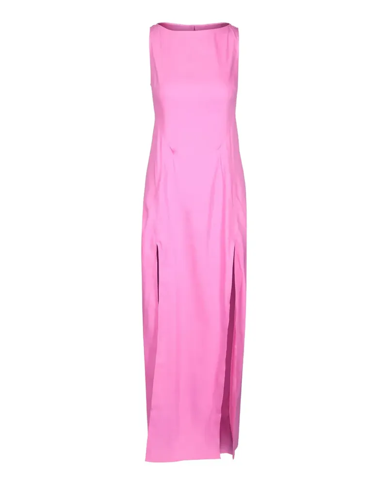 STAUD Costa sleeveless side-slit maxi dress - Rosa Rosa