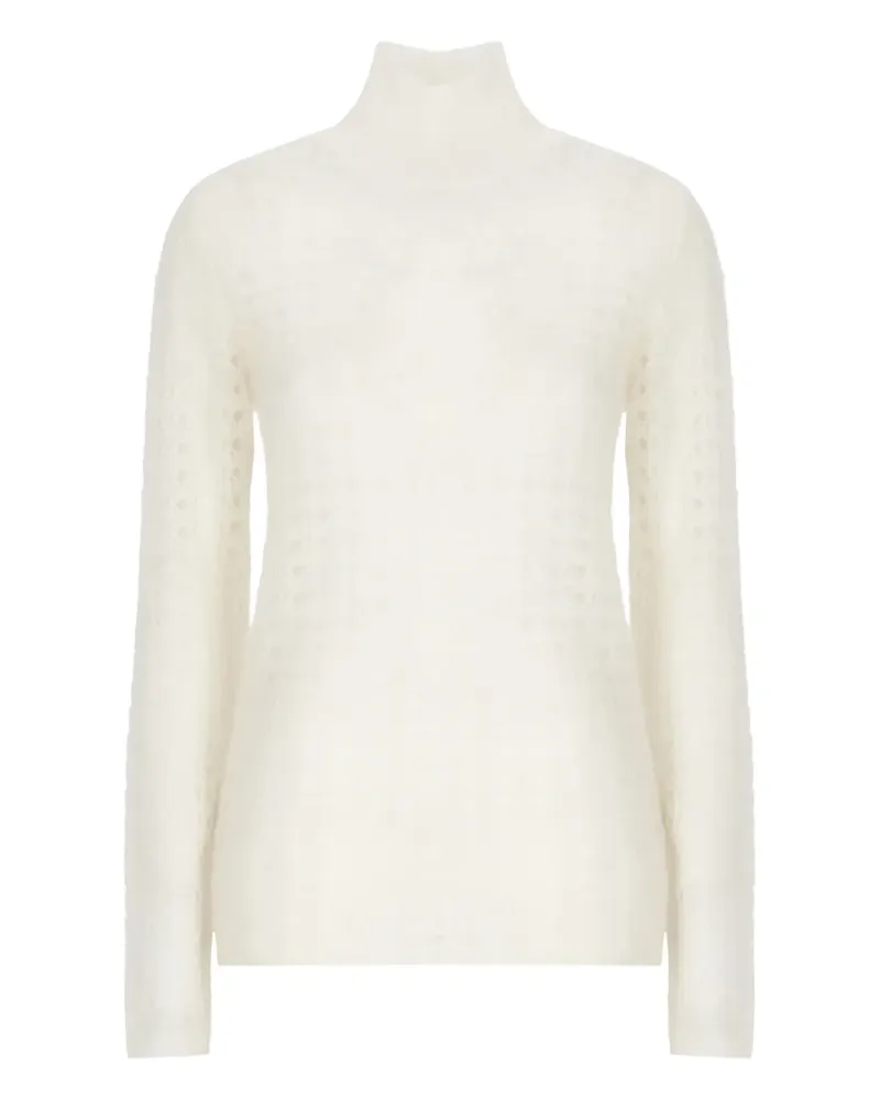 Fabiana Filippi openwork-design sweater - Nude Nude