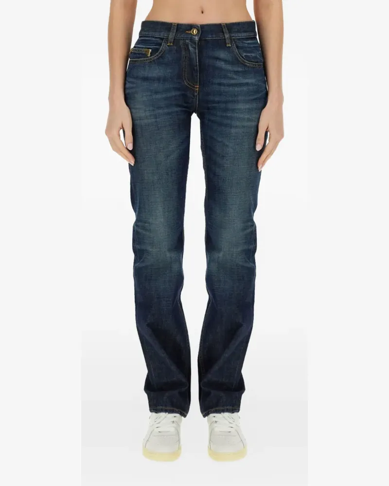 Palm Angels straight-leg jeans - Blau Blau