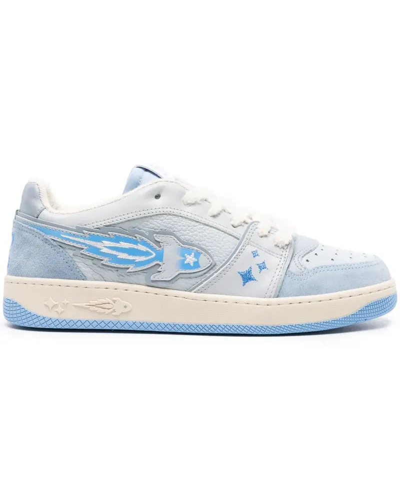 ENTERPRISE JAPAN Rocket Sneakers mit Kontrasteinsätzen - Blau Blau