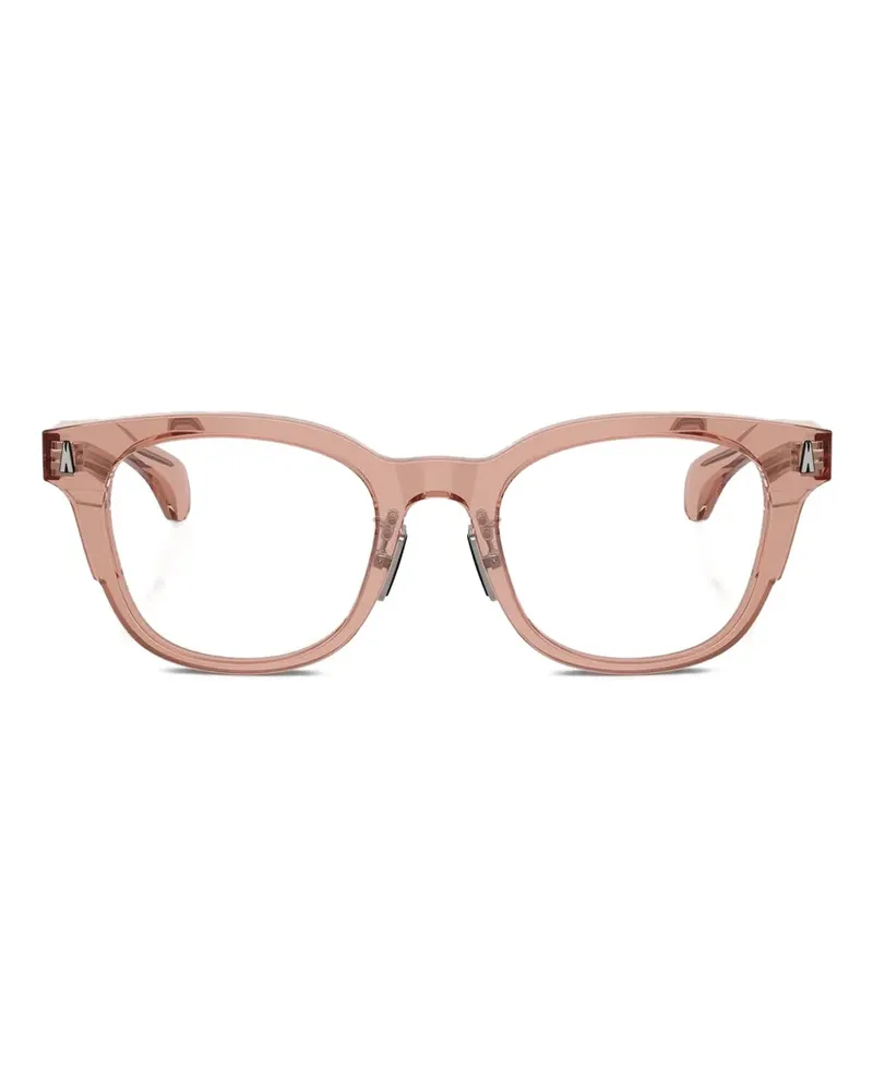 Moncler Brille mit eckigem Gestell - Rosa Rosa