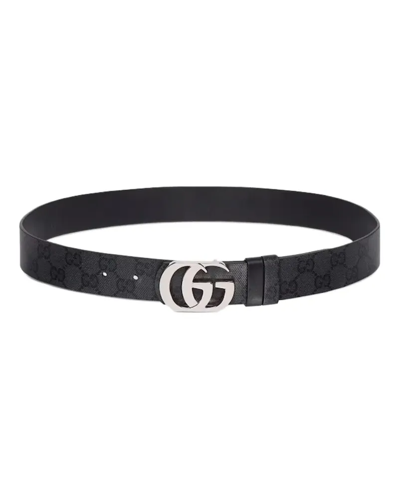 Gucci Double G Supreme belt - Schwarz Schwarz