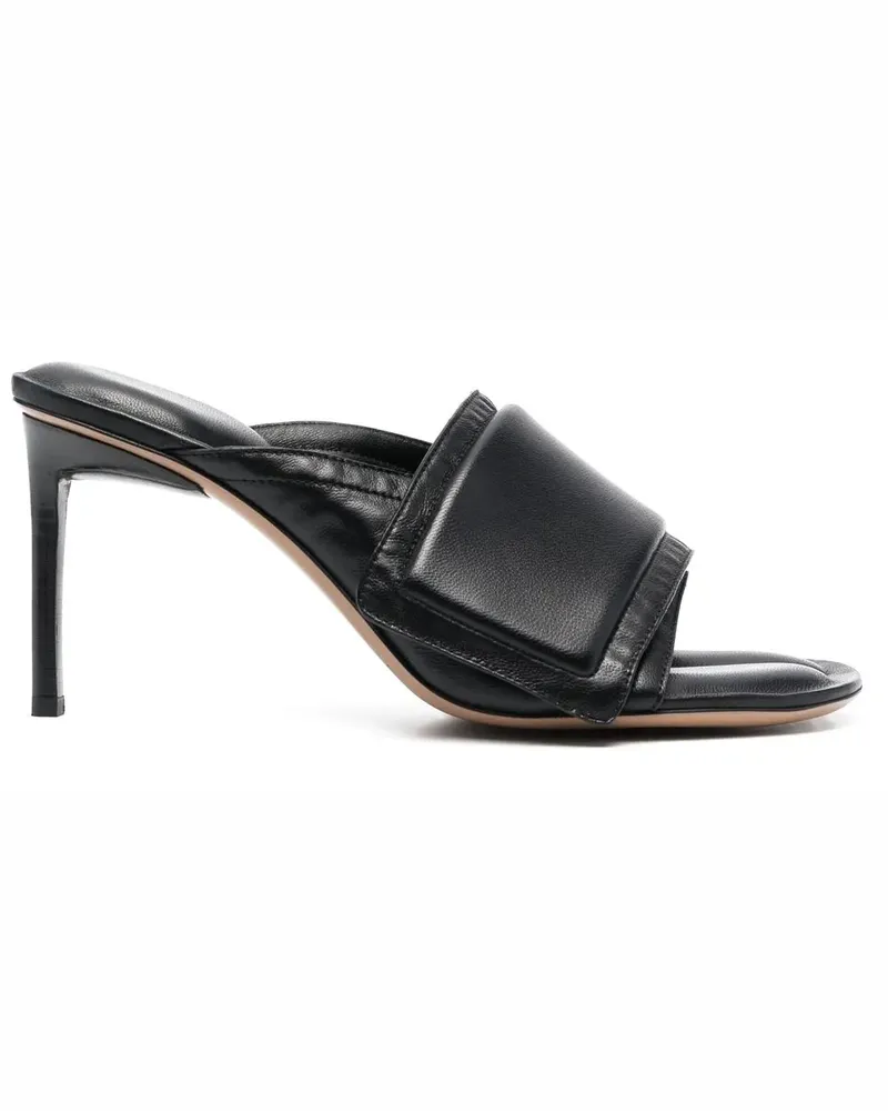 Jacquemus Les Mules Aqua Mules 80mm - Schwarz Schwarz