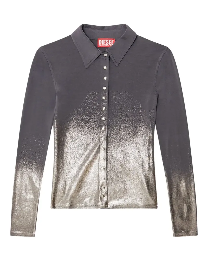 Diesel C-Pol Hemd - Grau Grau