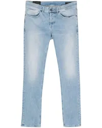 Dondup George Jeans mit Logo-Print Blau