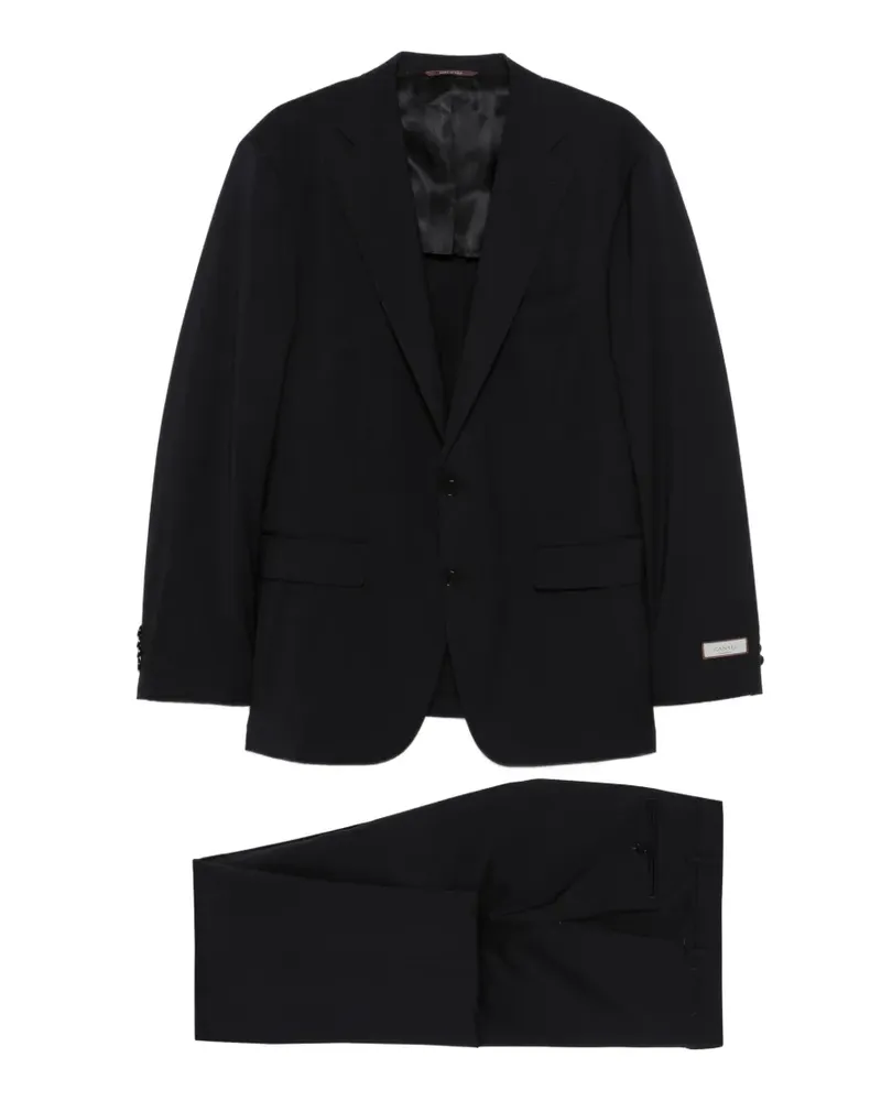 Canali Einreihiger Anzug - Blau Blau