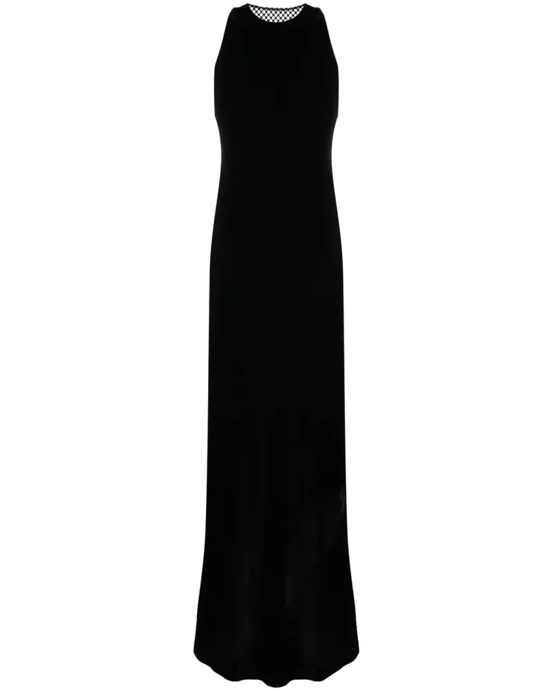 Ralph Lauren Abendkleid mit Einsätzen - Schwarz Schwarz