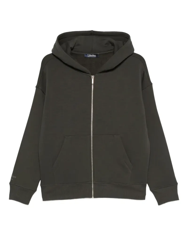 Max Mara Max Mara Kapuzenjacke mit Reißverschluss - Grau Grau