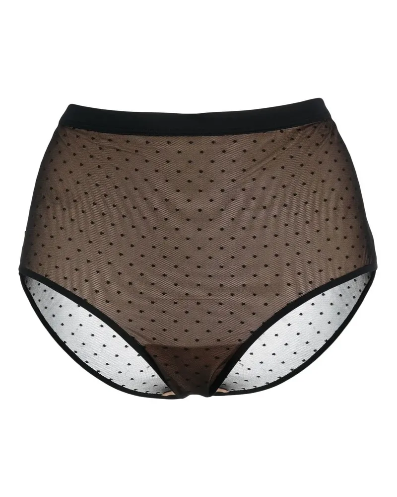 Marlies Dekkers Flash Dance Slip - Schwarz Schwarz
