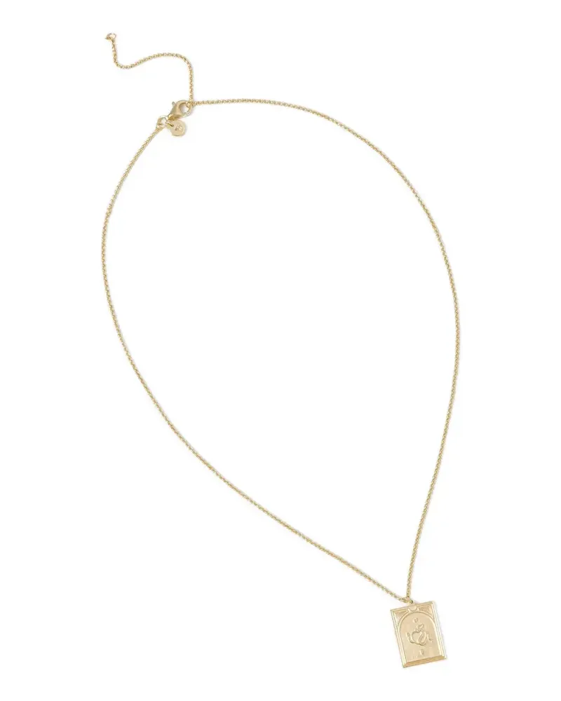 Tom Wood Halskette mit Tarot-Anhänger - Gold Gold