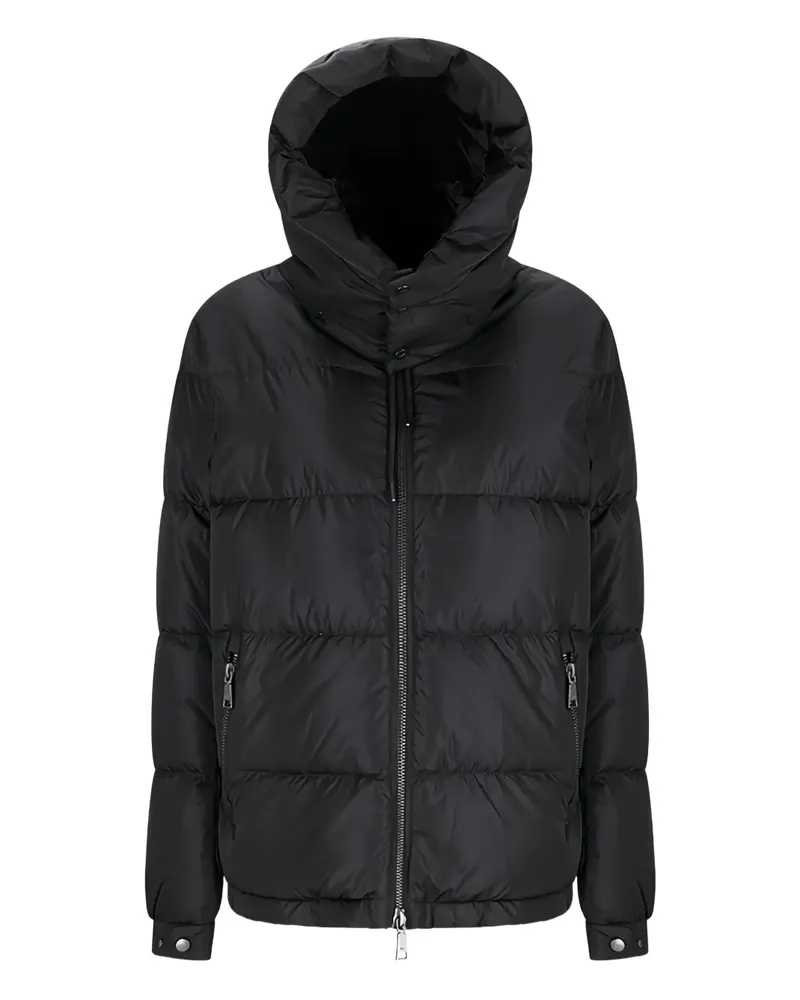 ADD Gefütterte Kapuzenjacke - Schwarz Schwarz